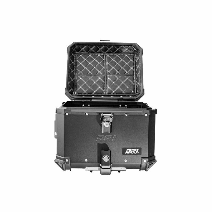 MALETERO CUADRADO DR1 ALU PRO ALUMINIO 45 LT NEGRO