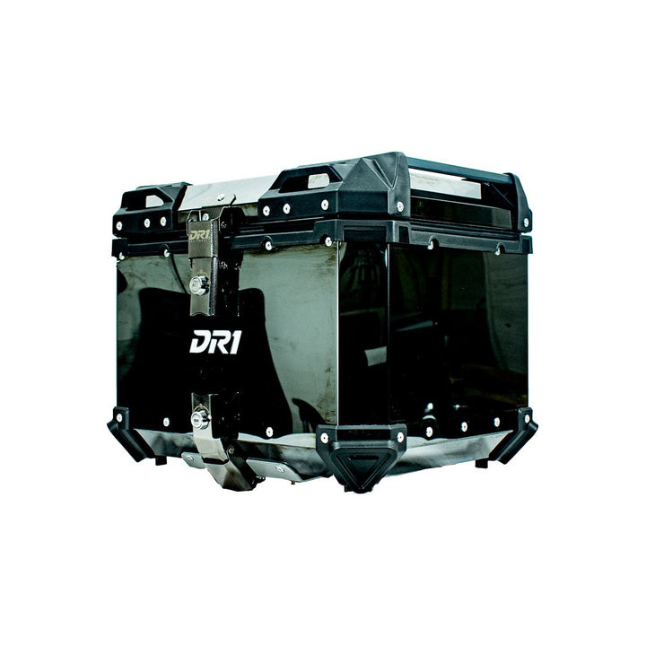 MALETERO CUADRADO DR1 ALU PRO ACERO 45 LT NEGRO