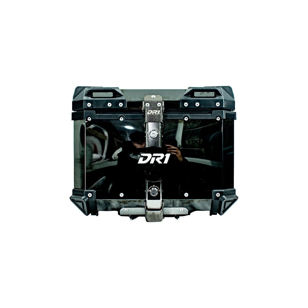 MALETERO CUADRADO DR1 ALU PRO ACERO 45 LT NEGRO