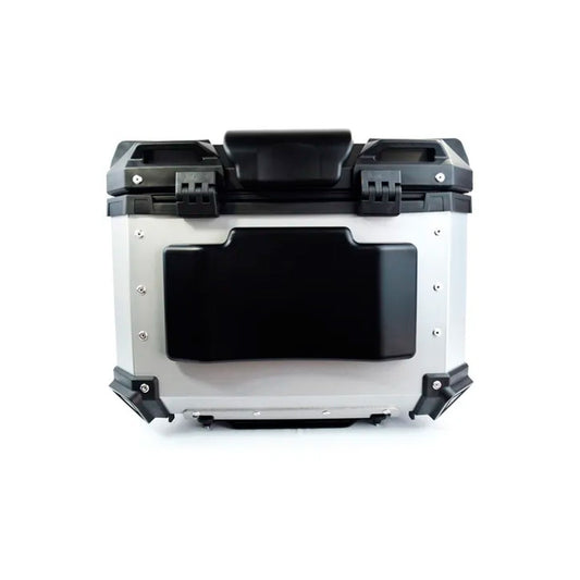 MALETERO CUADRADO DR1 ALU PRO ALUMINIO 45 LT GRIS