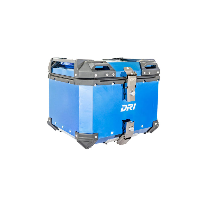 MALETERO CUADRADO DR1 ALU PRO ACERO 45 LT AZUL