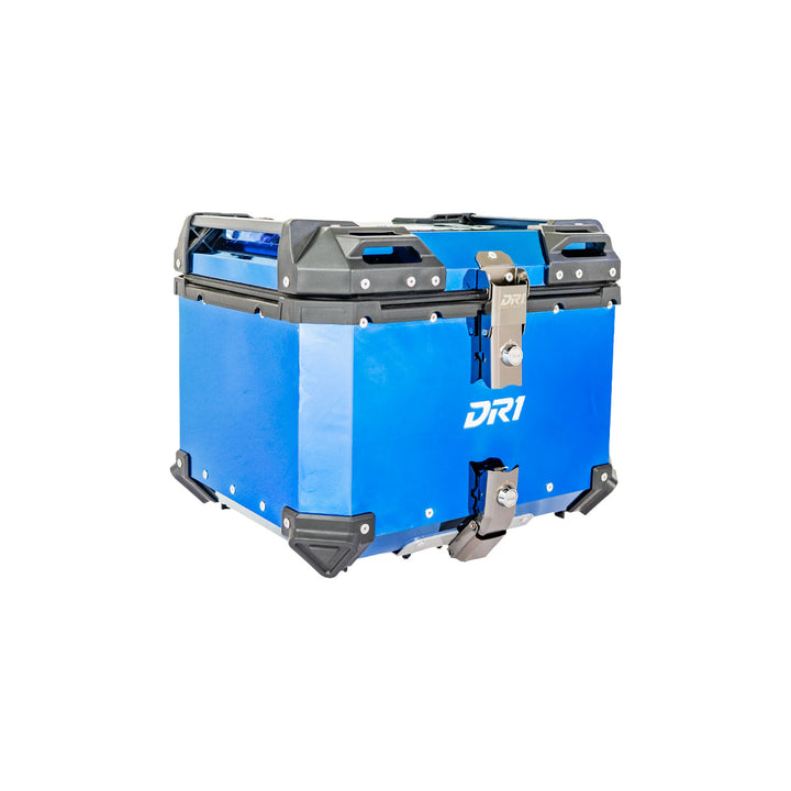 MALETERO CUADRADO DR1 ALU PRO ACERO 45 LT AZUL