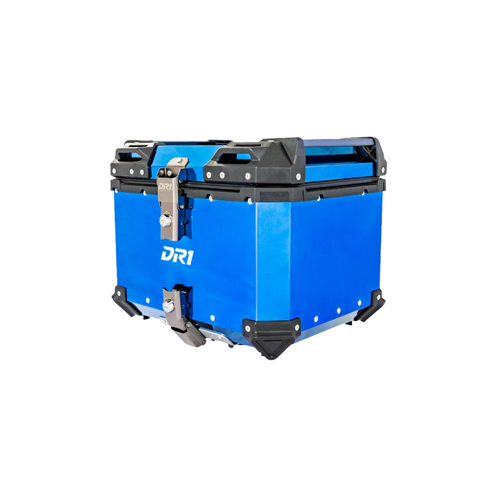 MALETERO CUADRADO DR1 ALU PRO ACERO 45 LT AZUL