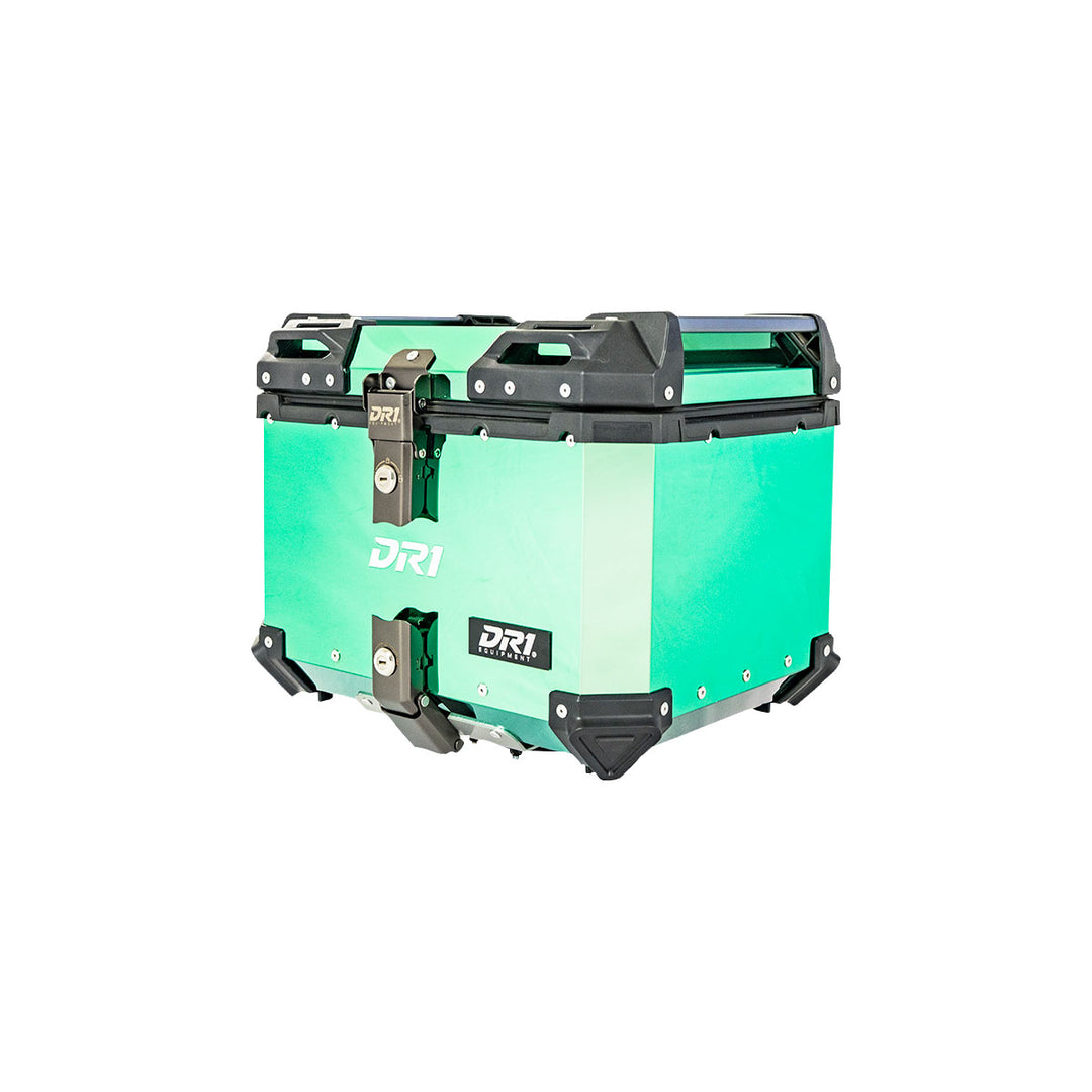MALETERO CUADRADO DR1 ALU PRO ACERO 45 LT VERDE
