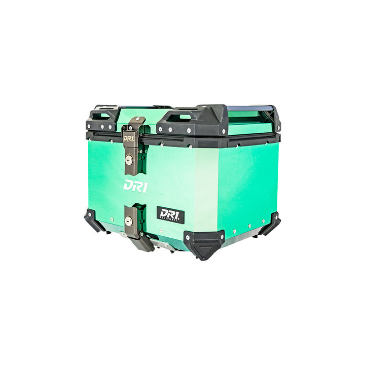MALETERO CUADRADO DR1 ALU PRO ACERO 45 LT VERDE