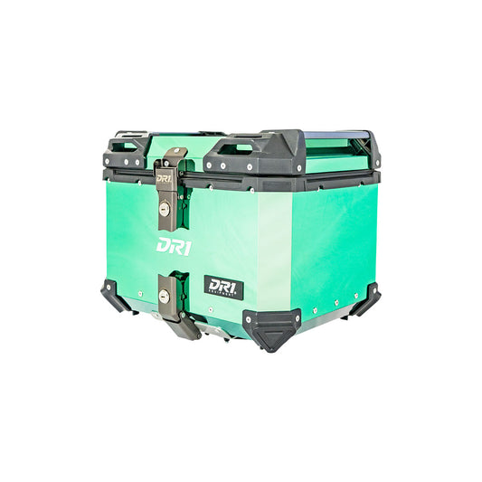 MALETERO CUADRADO DR1 ALU PRO ACERO 45 LT VERDE