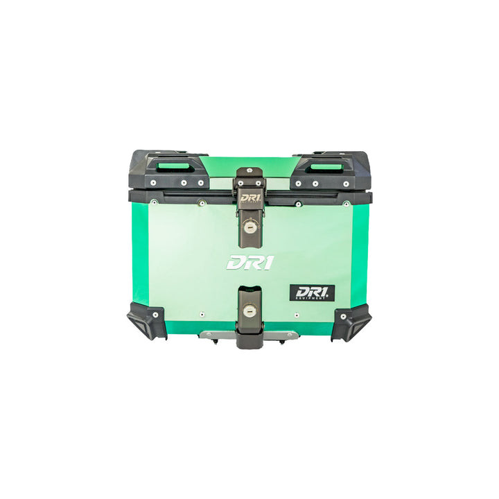 MALETERO CUADRADO DR1 ALU PRO ACERO 45 LT VERDE