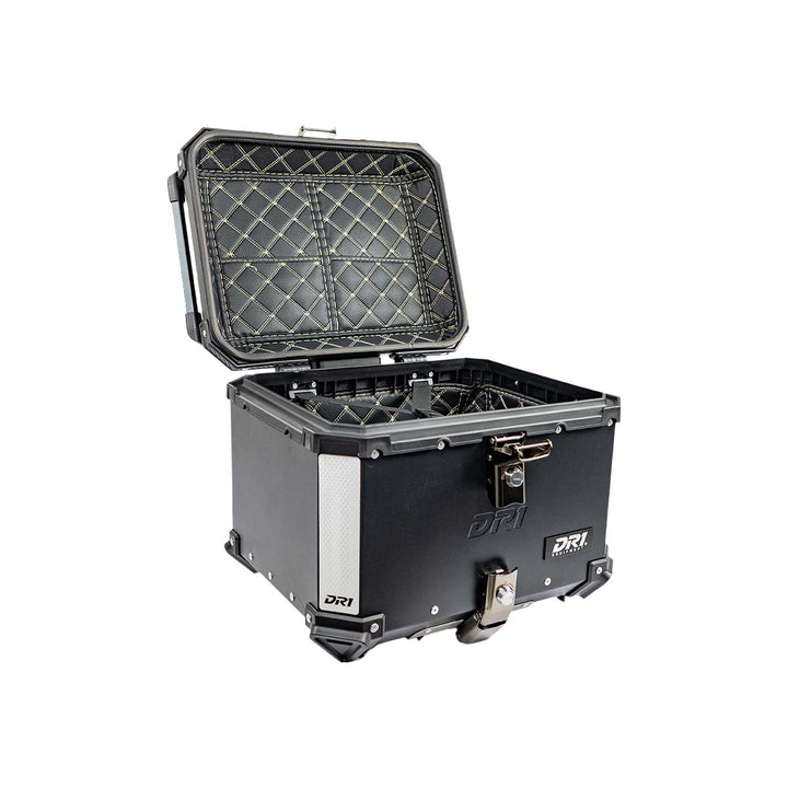 MALETERO CUADRADO DR1 ALU PRO ALUMINIO 45 LT NEGRO