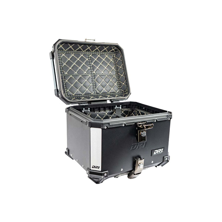 MALETERO CUADRADO DR1 ALU PRO ALUMINIO 45 LT NEGRO