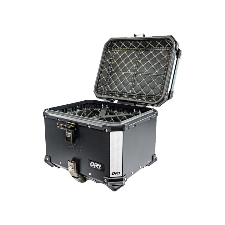 MALETERO CUADRADO DR1 ALU PRO ALUMINIO 45 LT NEGRO