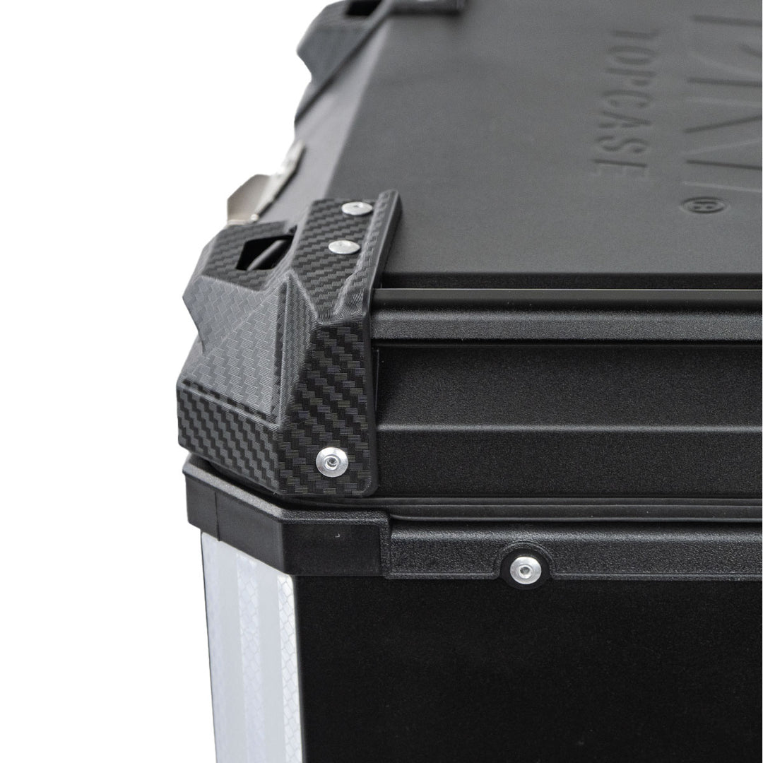 MALETERO CUADRADO DR1 ALUPRO EVO 45 LT BLACK