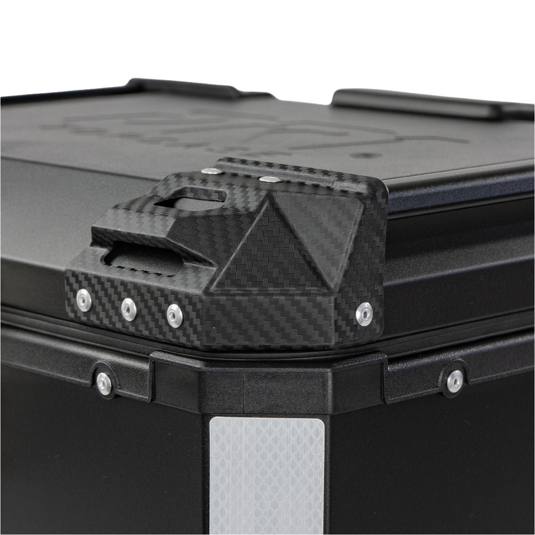MALETERO CUADRADO DR1 ALUPRO EVO 45 LT BLACK
