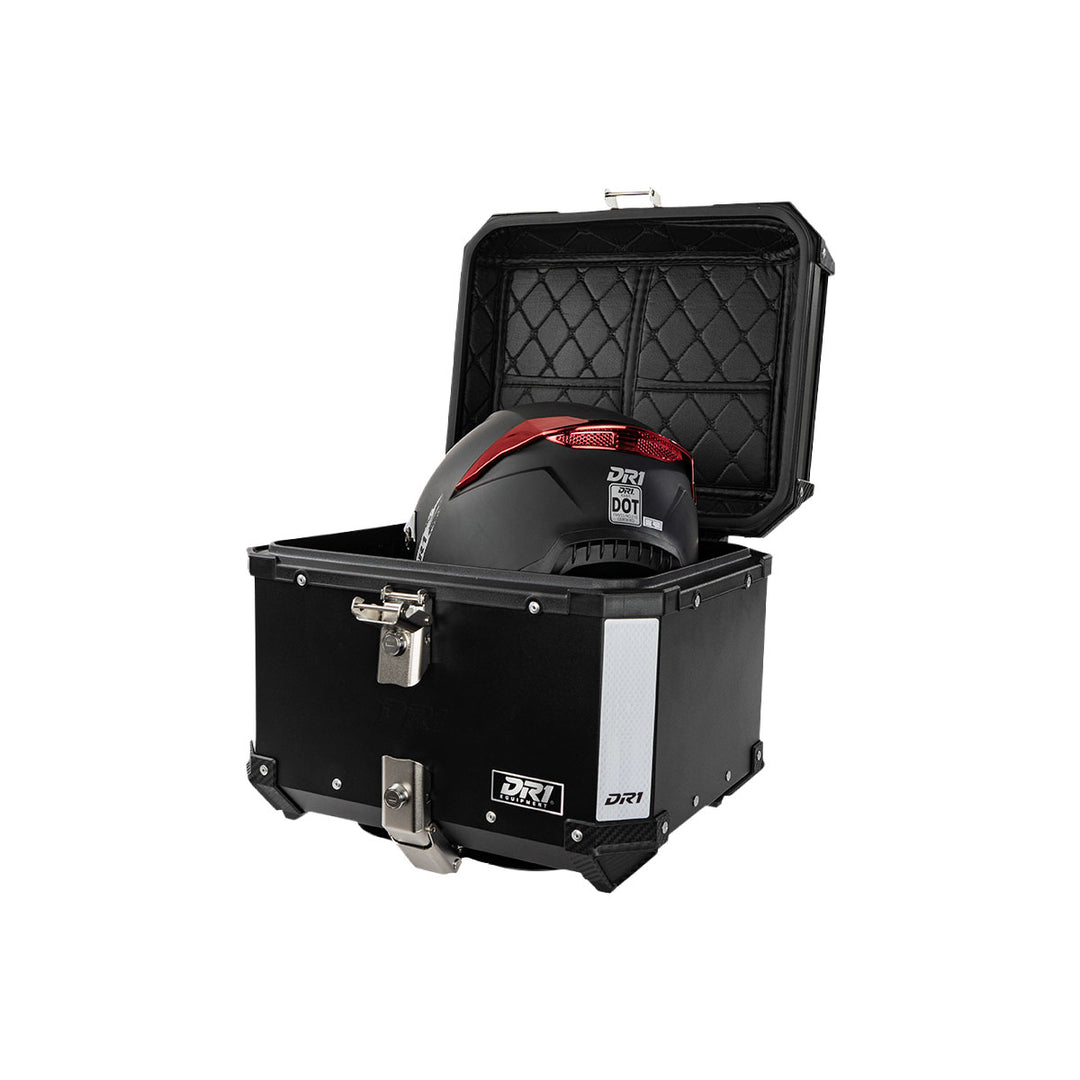 MALETERO CUADRADO DR1 ALUPRO EVO 45 LT BLACK