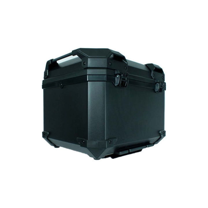 MALETERO CUADRADO DR1 THUNDER DOBLE CHAPA 45 LT POLIPROPILENO BASE ALUMINIO