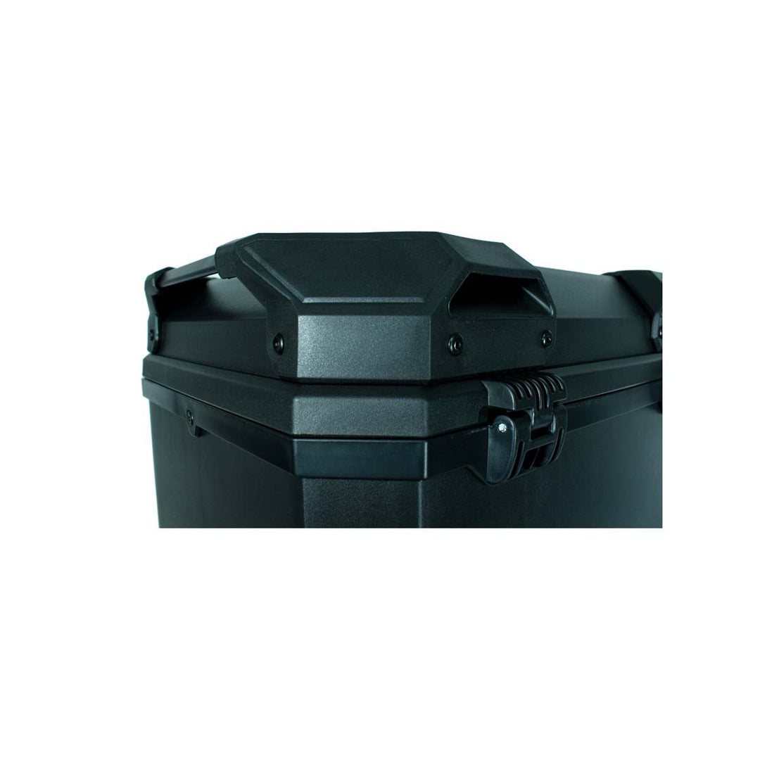 MALETERO CUADRADO DR1 THUNDER DOBLE CHAPA 45 LT POLIPROPILENO BASE ALUMINIO