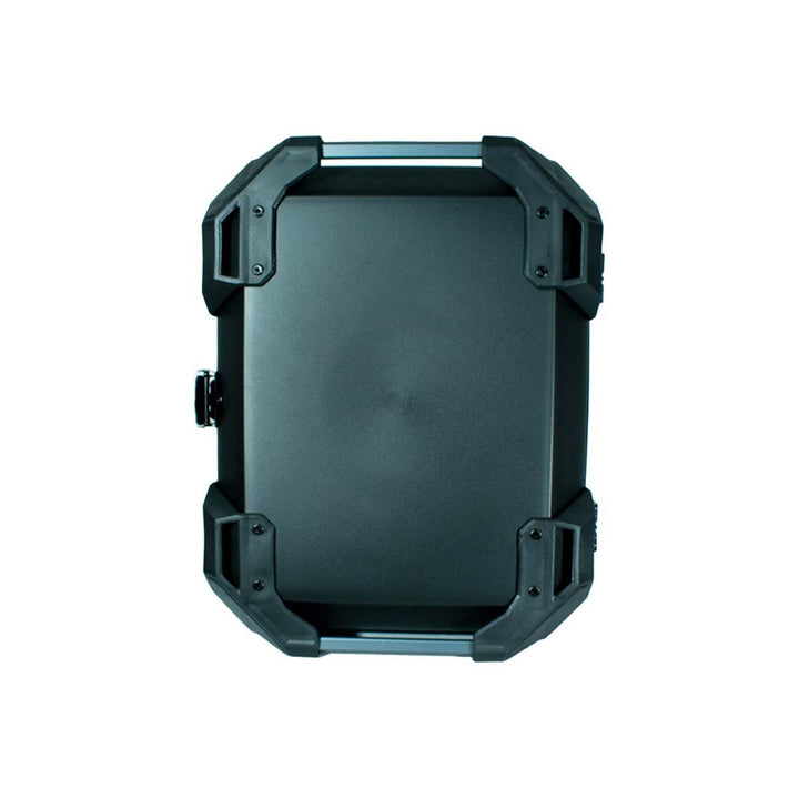 MALETERO CUADRADO DR1 THUNDER DOBLE CHAPA 45 LT POLIPROPILENO BASE ALUMINIO