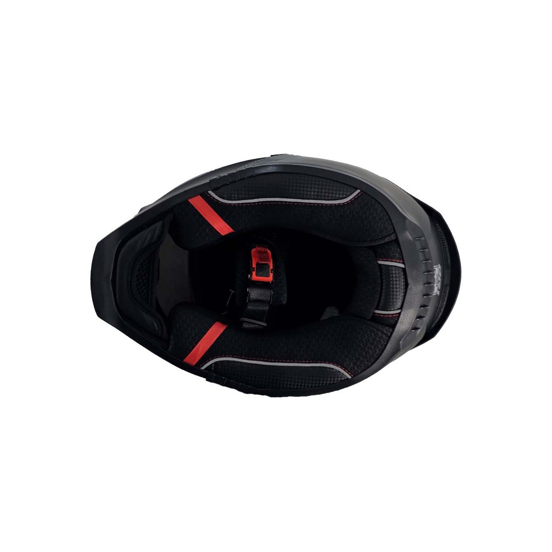 Casco Integral Dr1 K666 Solid Negro Mate Sp Negro