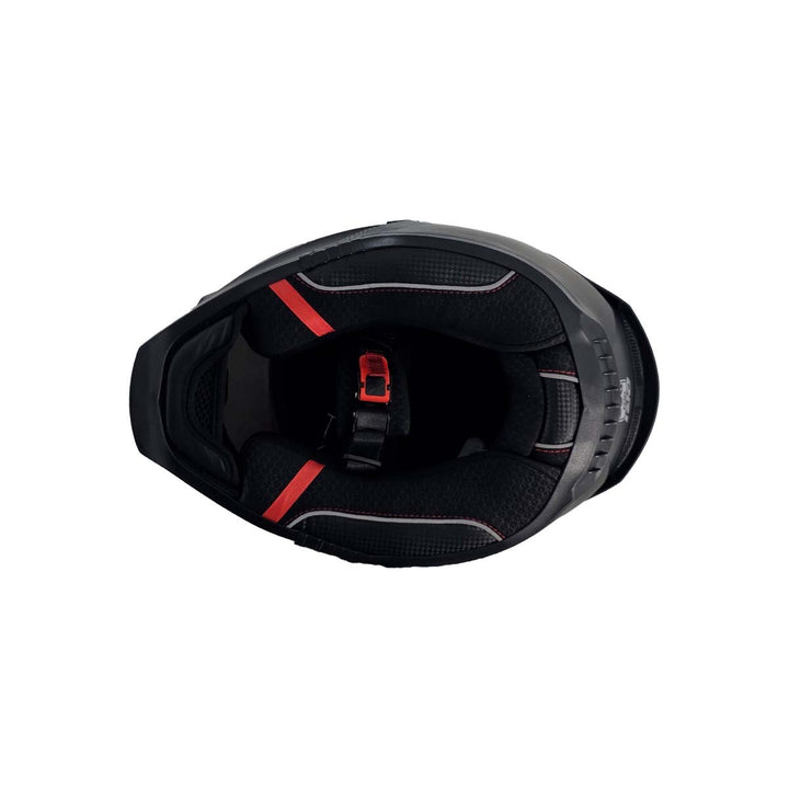 Casco Integral Dr1 K666 Solid Negro Mate Sp Negro