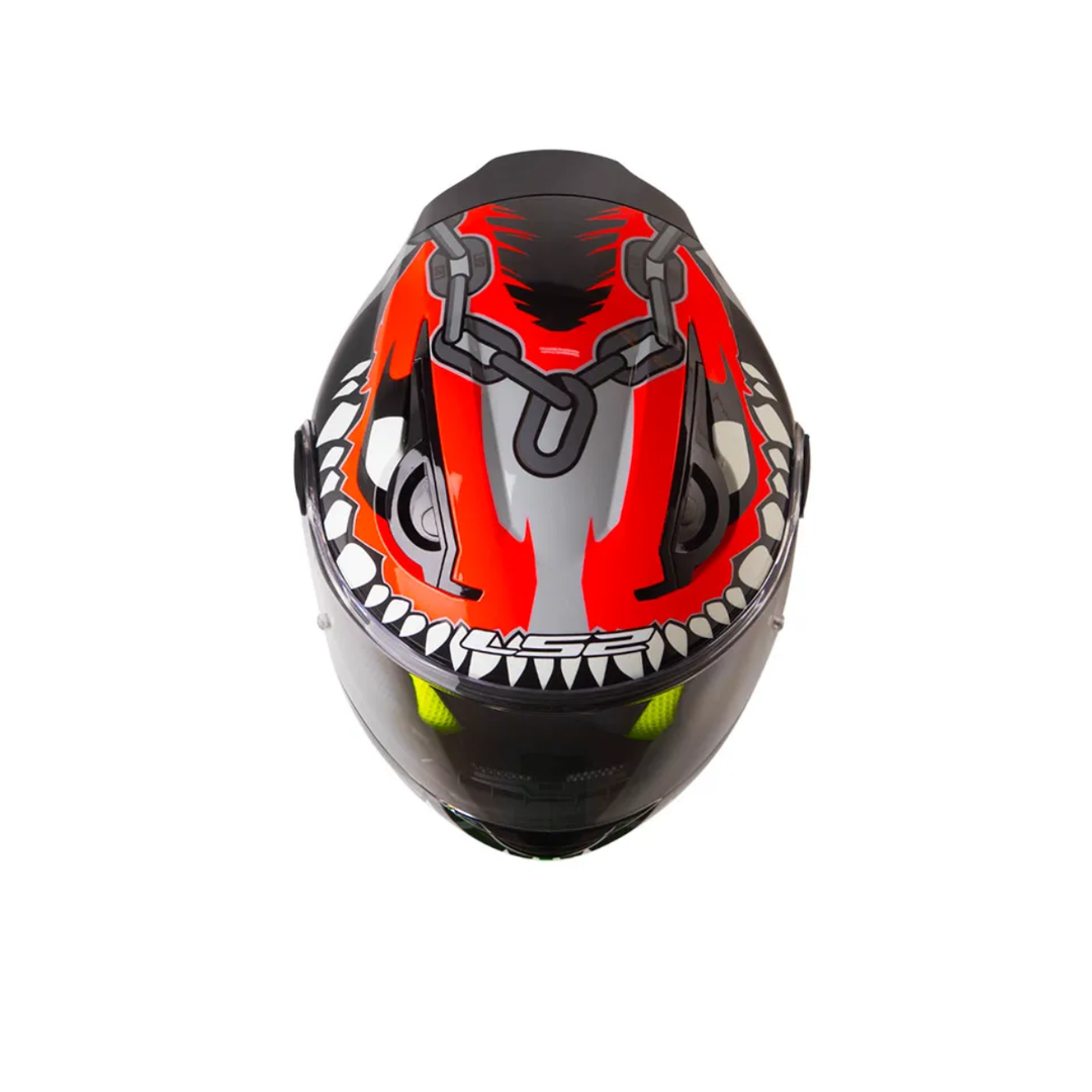 CASCO INT LS2 FF812 KID PUNK GR RJ TR