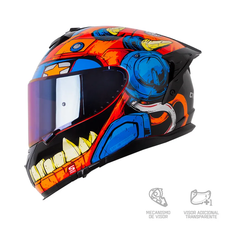 CASCO INT SHAFT PRO 610 EVO CYBERPUNK RJ.B AZ V SM CL IR AZ