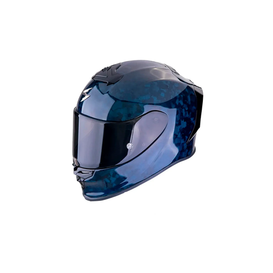 CASCO SCORPION EXO-R1 EVO ONYX AIR CARBONO  AZUL