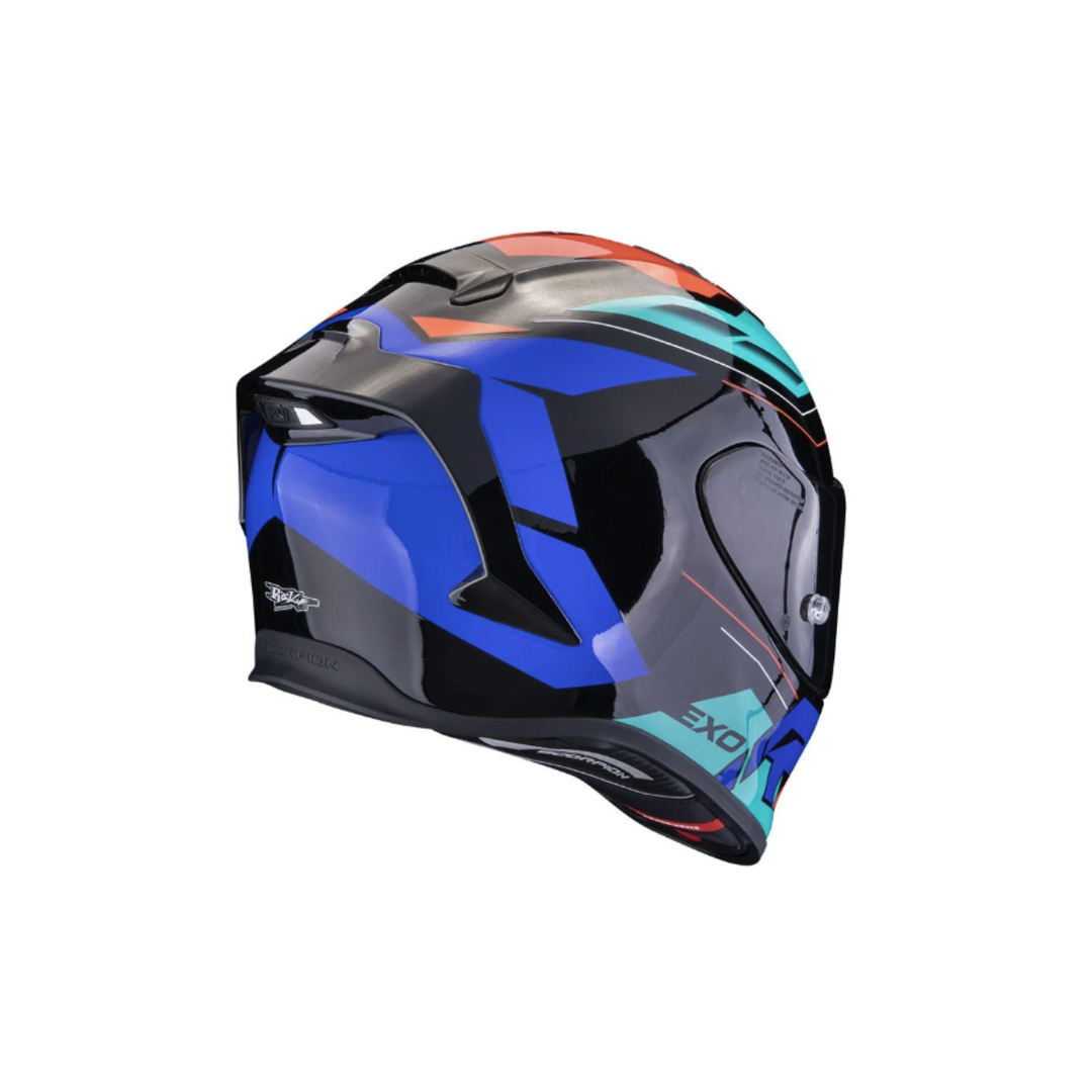 CASCO SCORPION EXO R1 EVO BLAZE NG AZ RJ