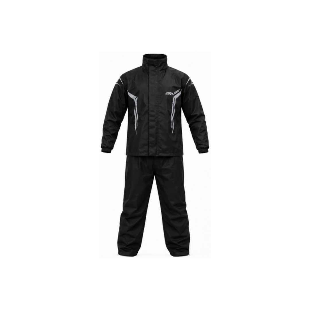 IMPERMEABLE DR1 NEW STREET 3 PIEZAS NEGRO