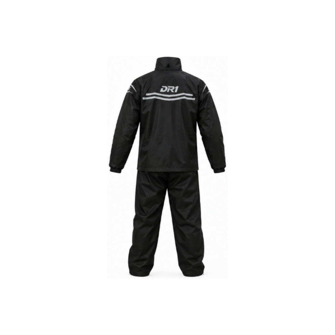 IMPERMEABLE DR1 NEW STREET 3 PIEZAS NEGRO