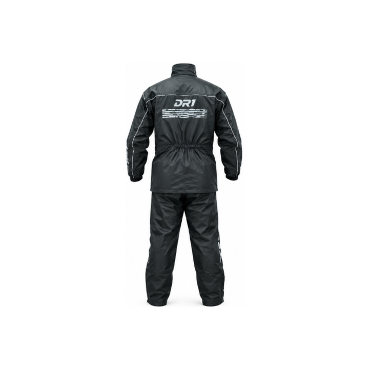 IMPERMEABLE DR1 RACING 2 P MEN SIN ZAPATON NEGRO