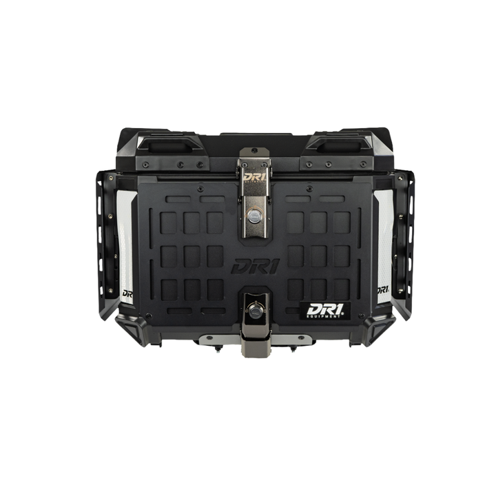 MALETERO DR1 ALUPRO TITAN ALUMINIO NEGRO 45 LT