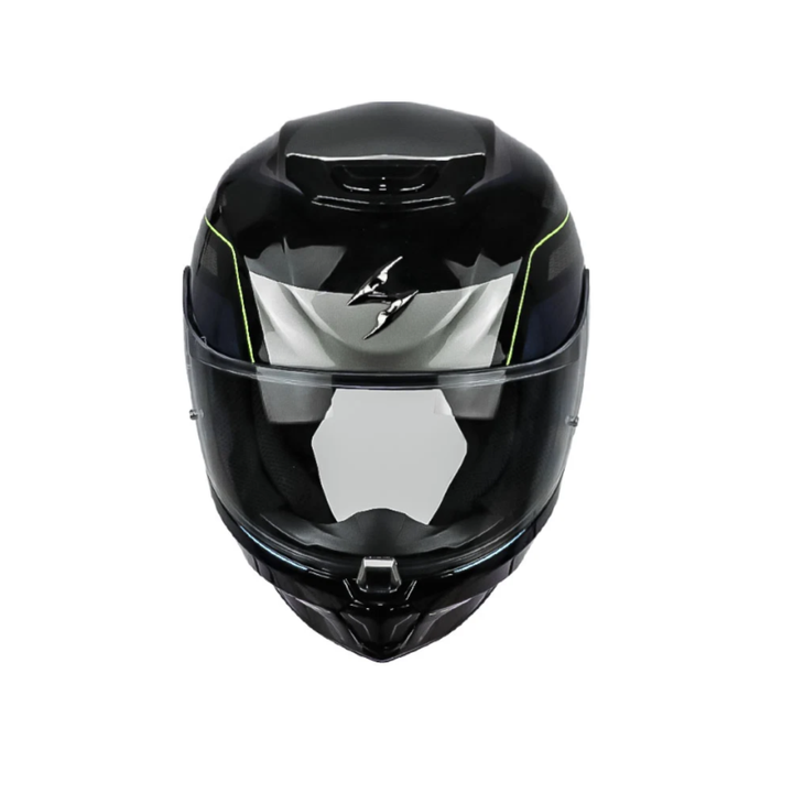 CASCO SCORPION EXO-391 LEO NEGRO AZUL