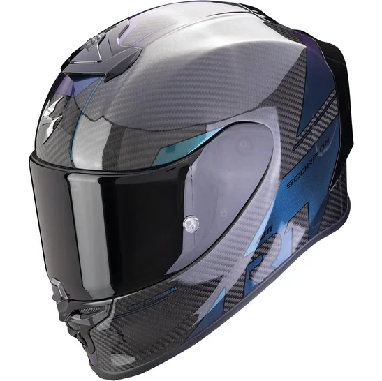 CASCO SCORPION EXO R1 EVO CARBONO ONYX NG CHAMELEON