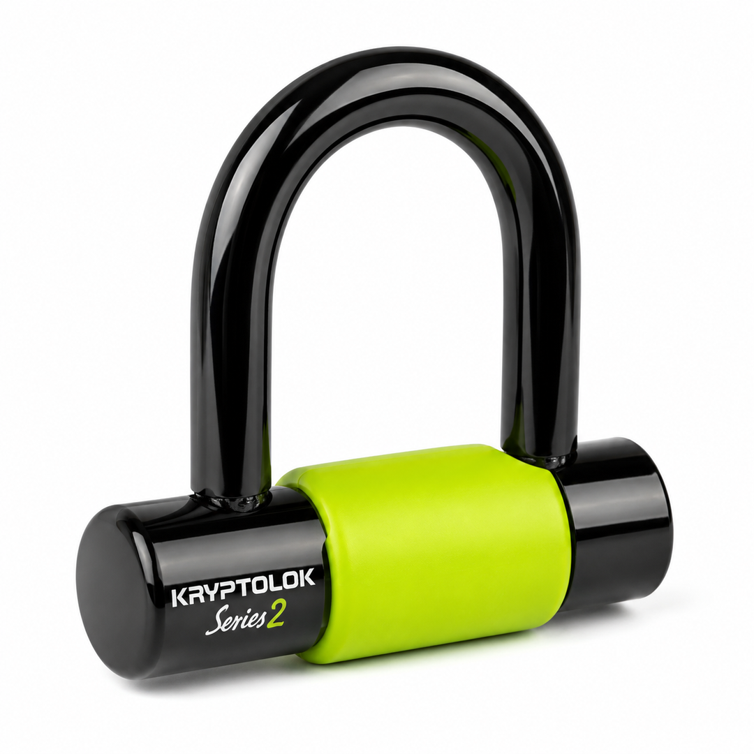 CANDADO KRYPTOLOK SERIE 2 DISC LOCK BLK &amp; HI VIS YELLOW