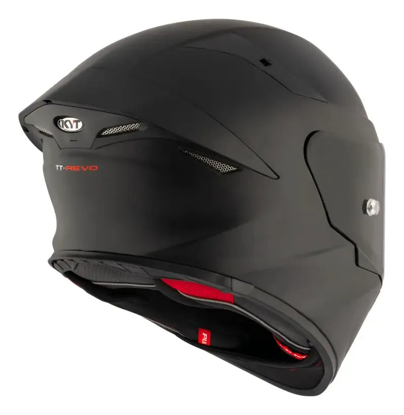 CASCO KYT TT-REVO PLAIN MATT BLACK E06