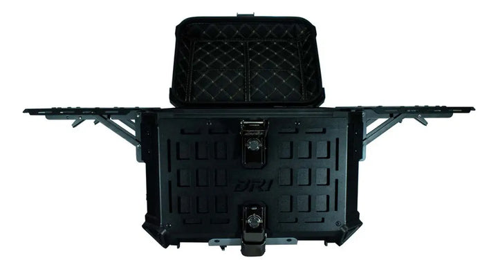 Maletero Dr1 Alupro Titan Aluminio Negro 45 Lt
