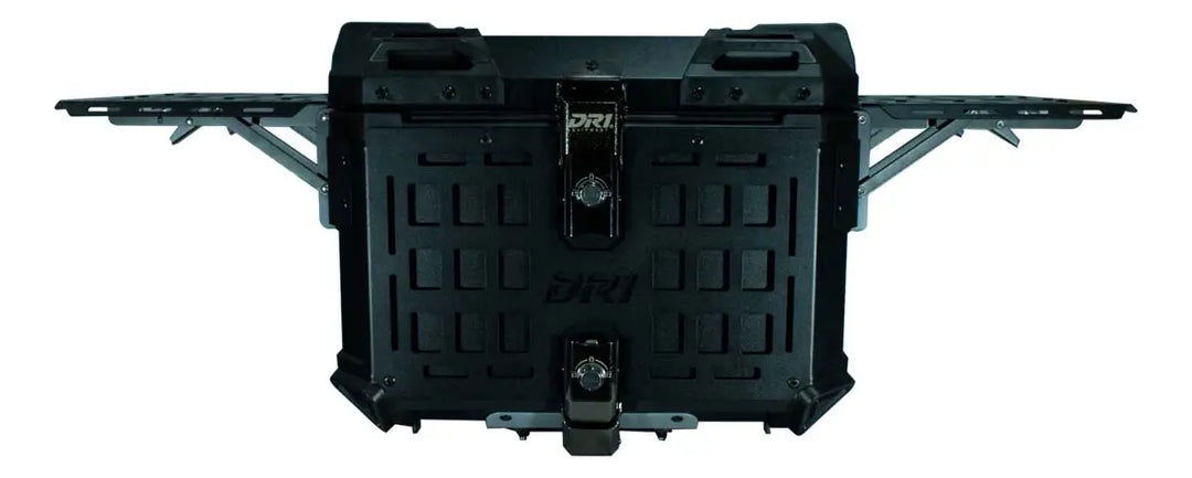 Maletero Dr1 Alupro Titan Aluminio Negro 45 Lt