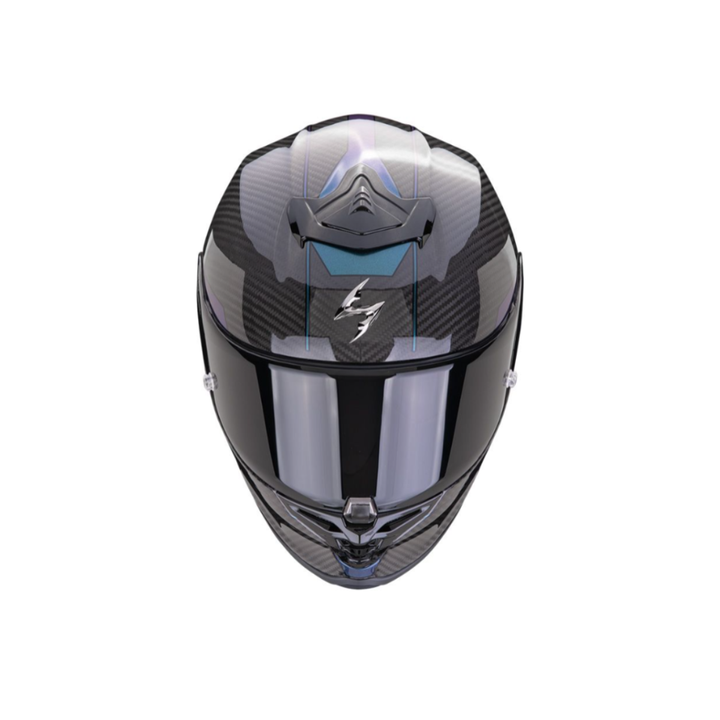 CASCO SCORPION EXO R1 EVO CARBONO ONYX NG CHAMELEON