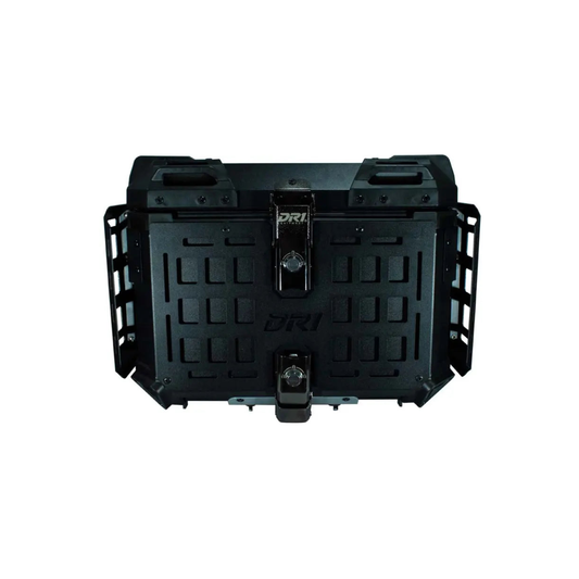 MALETERO DR1 ALUPRO TITAN ALUMINIO NEGRO 45 LT