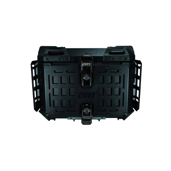 MALETERO DR1 ALUPRO TITAN ALUMINIO NEGRO 45 LT