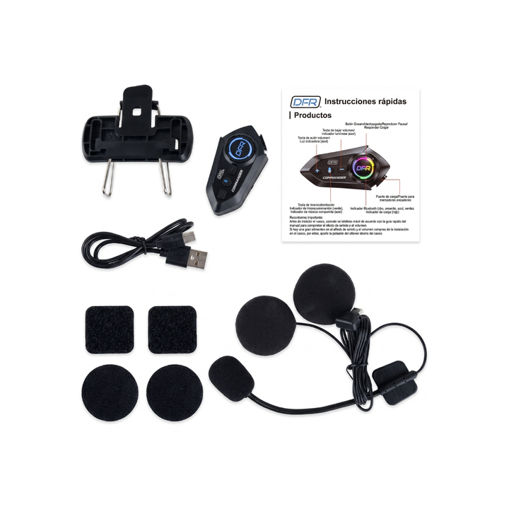 INTERCOMUNICADOR DFR COMMANDER Y12 PRO