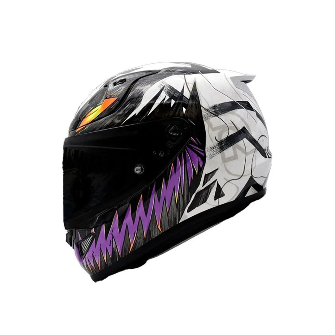 [3581] CASCO INT HJC RPHA 12 ANTI VENOM II MC8 BL MR V SM