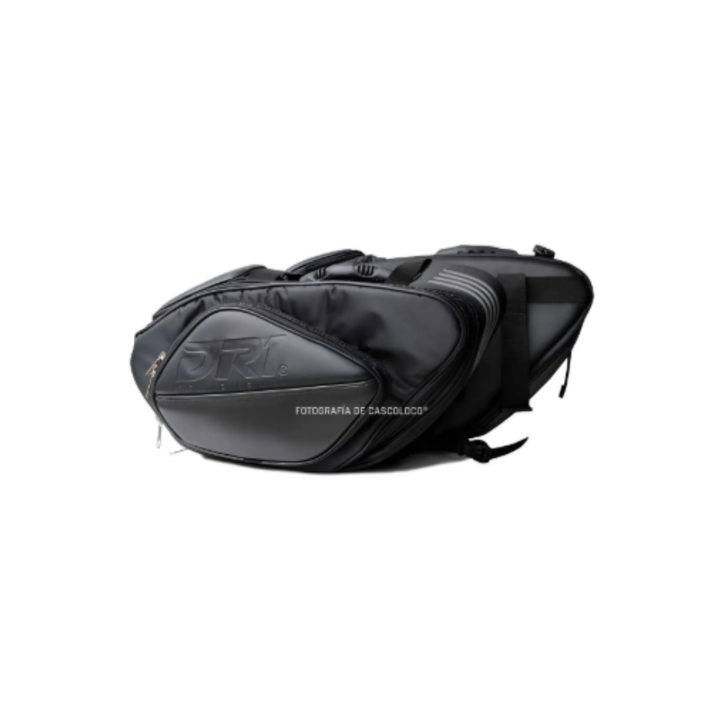 Maleta Para Moto Dr1 Par Alforja Grande Color Negro