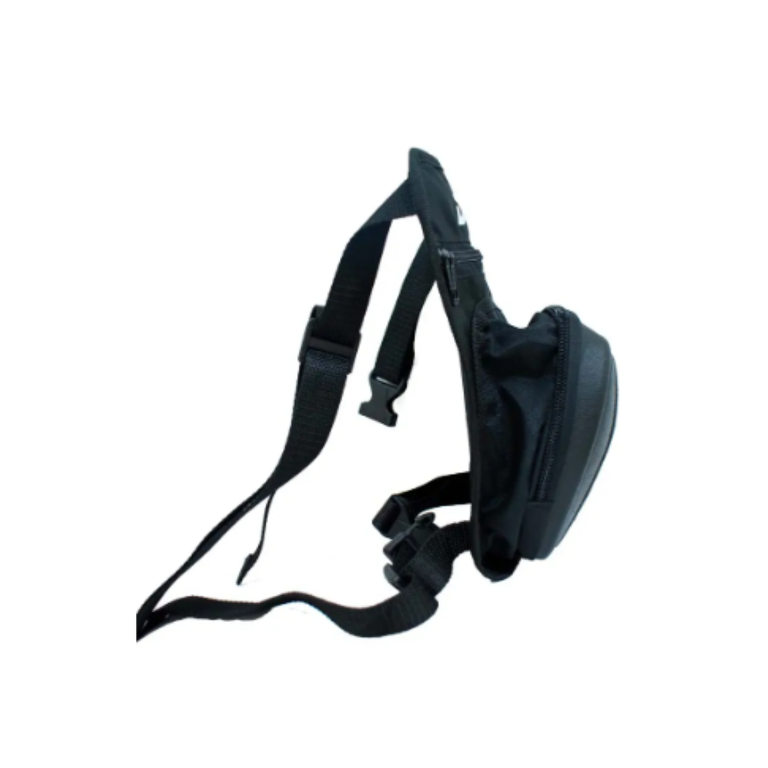 Piernero Ajustable Para Motociclista Dr1 Rigido Negro