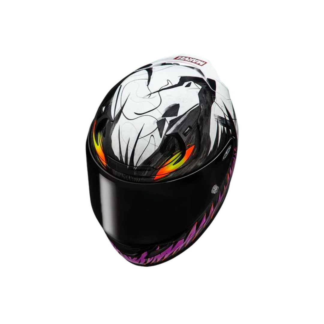 [3581] CASCO INT HJC RPHA 12 ANTI VENOM II MC8 BL MR V SM