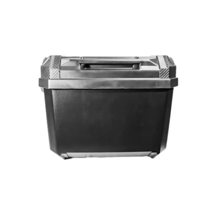 Maletero Cuadrado Dr1 Evo Tipo Metalico 65 Lt Black