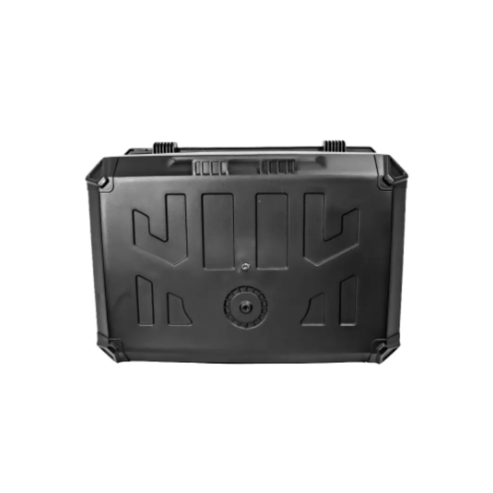Maletero Cuadrado Dr1 Evo Tipo Metalico 65 Lt Black