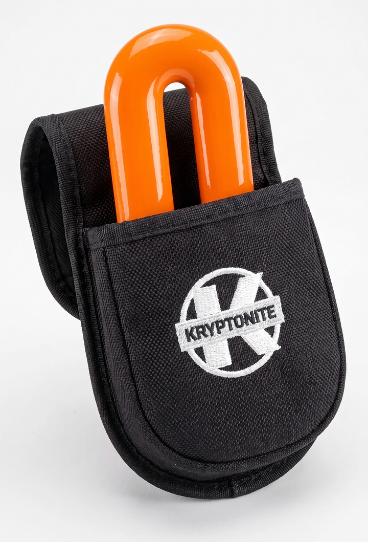 CANDADO KRYPTONITE DISCO 10 S DISCK LOCK NARANJA