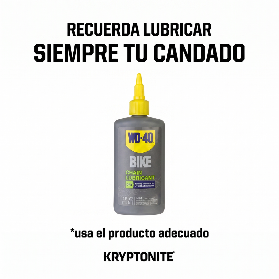 CANDADO KRYPTONITE EVOLUTION SERIE 4 DISC LOOK YELLOW