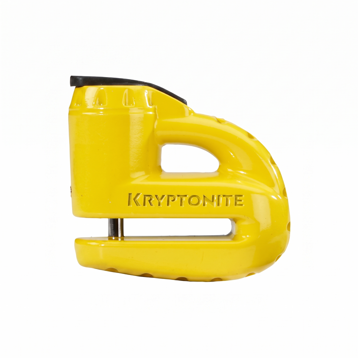 CANDADO KRYPTONITE DISCO 5 S2 REMINDER AMARILLO